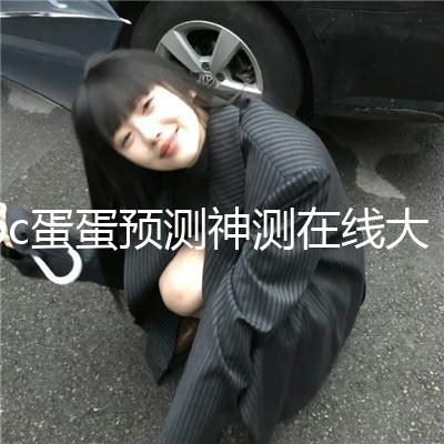 pc蛋蛋预测神测在线大白